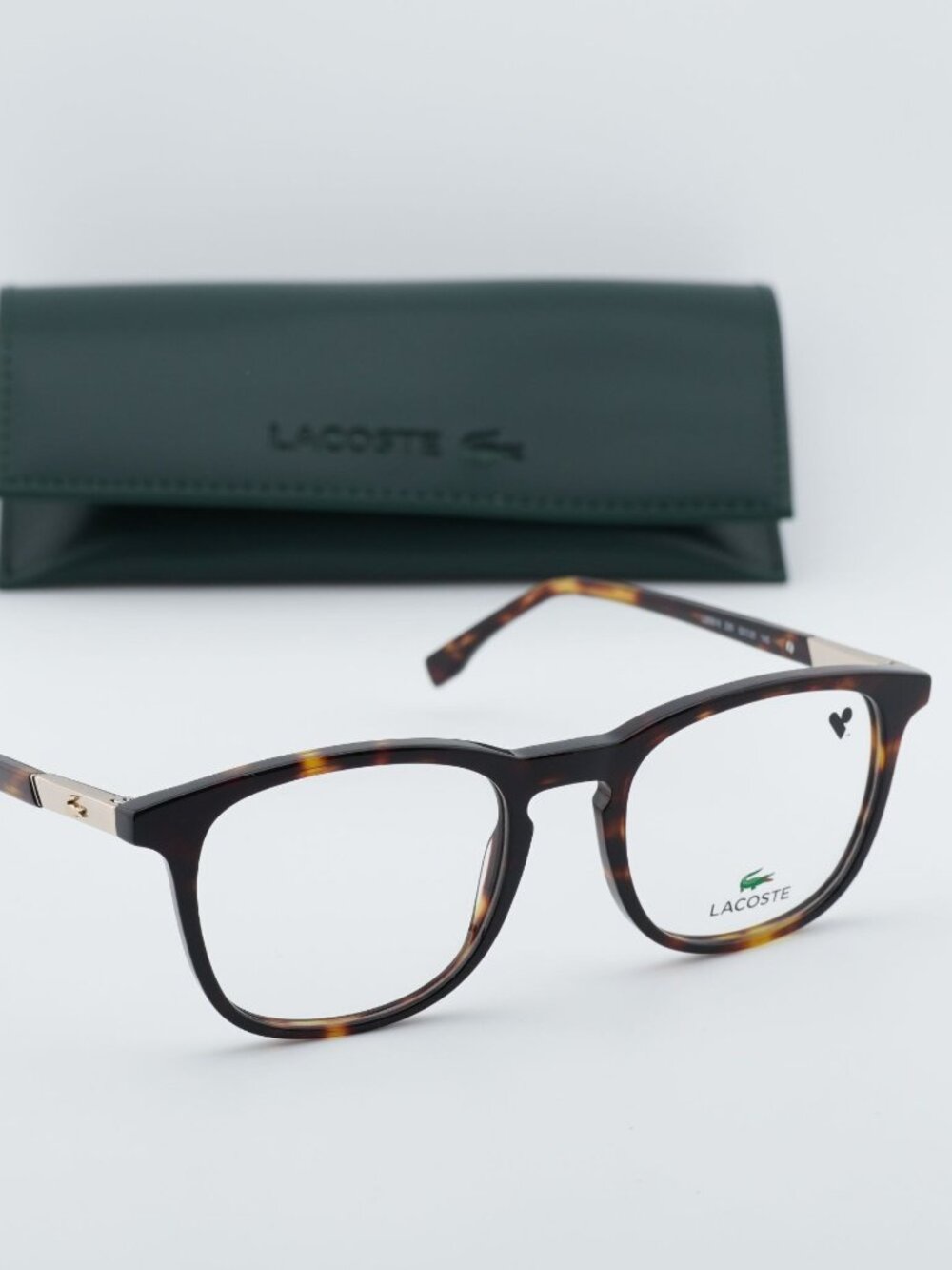 Lacoste L2889 N 230 Square Eyeglasses 52mm - Havana